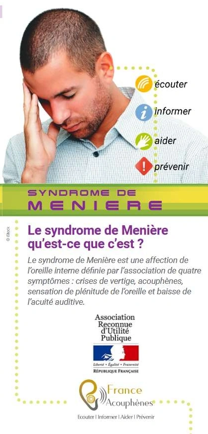 Flyer Maladie de Menière