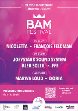 Festival BAM 2026 de Montceau-Les-Mines