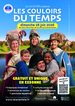Association France Acouphènes France acouphènes sera aux "Couloirs du temps" le 28 juin 2026